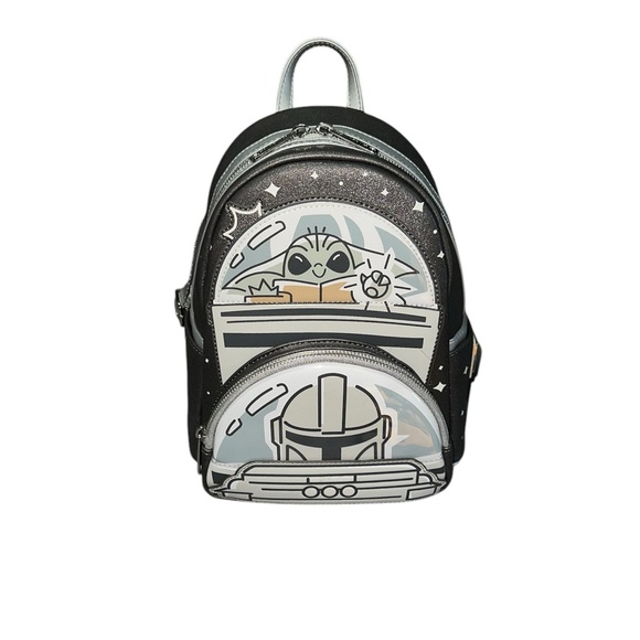Disney Baby Yoda Mandalorian Loungefly Mini Backpack